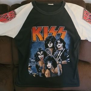 Vintage Kiss jersey shirt 1984